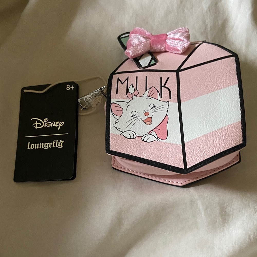 Disney Loungefly Pastel Pink and Mint Bag coin purse